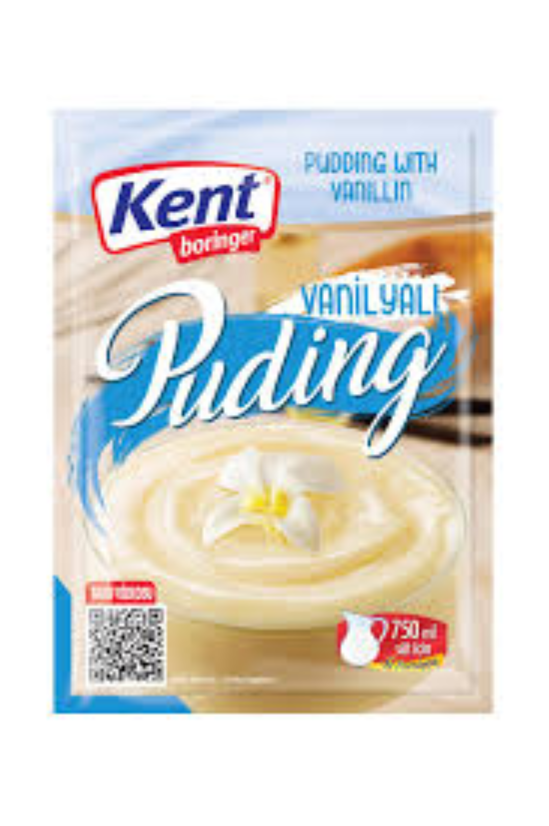 KENT BORINGER VANILLA PUDDING 125G
